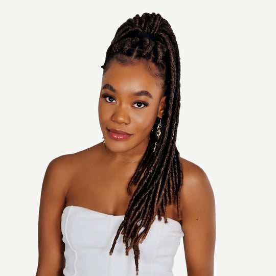 BROWN EMPRESS LOCS - SINGLE PACK 26"