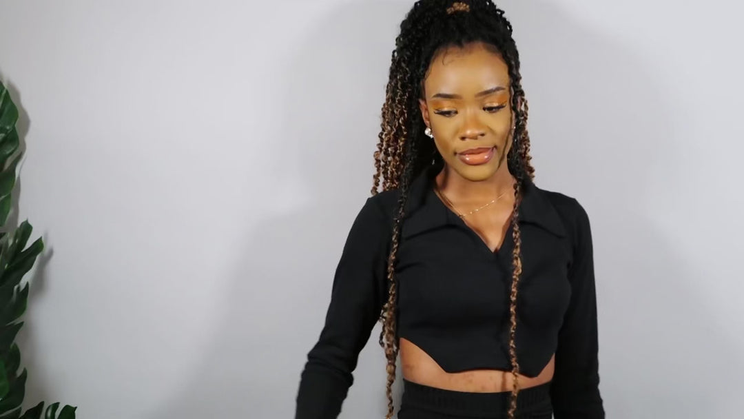 GODDESS TWIST IN LIGHT BROWN 26"