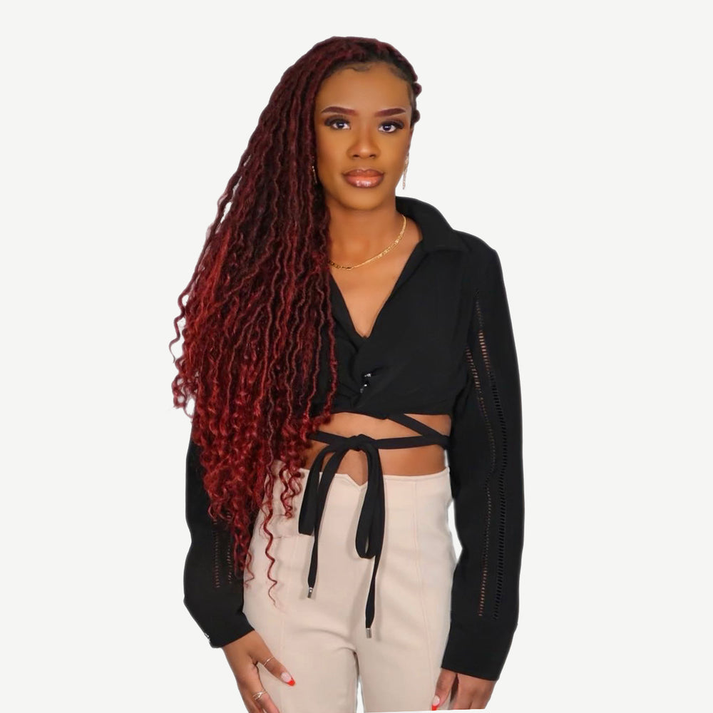 FLAME CURLY LOCS 26"