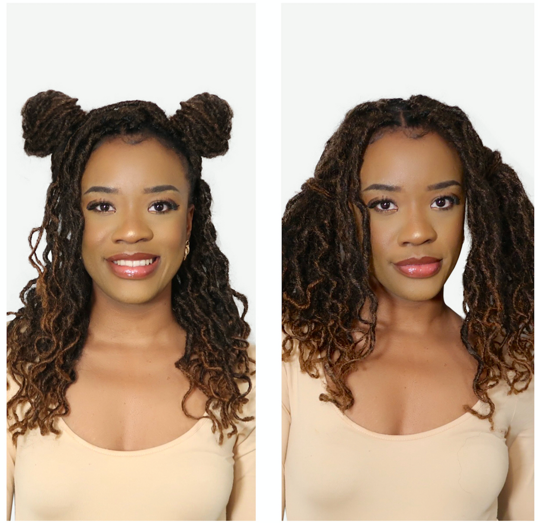 Styling Short Locs - Adiepena Edition