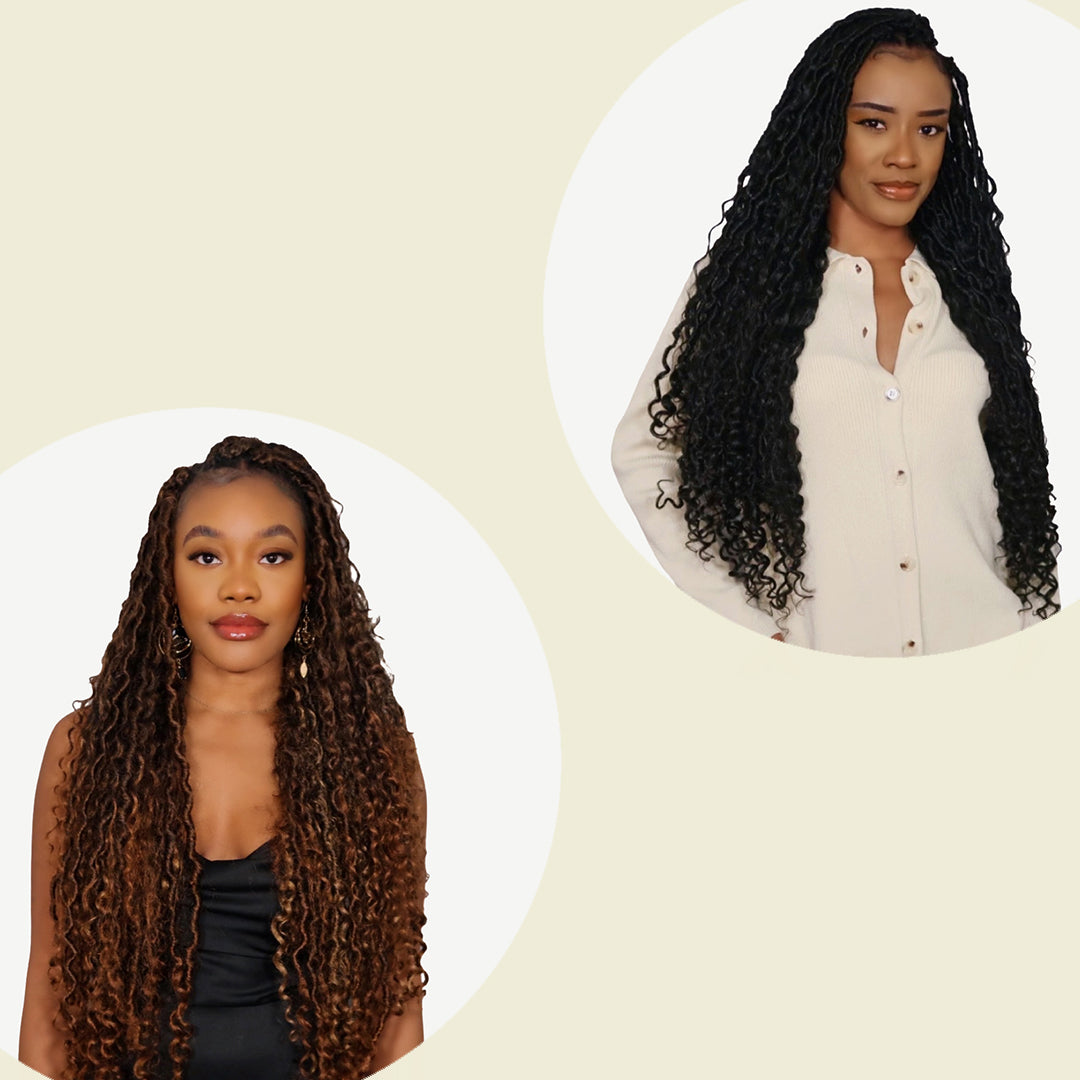 Curly Synthetic Locs Care